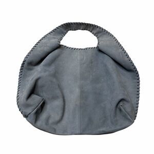 🩶 Suede Slouch Bag 👜 Boho Whipstitch Y2K Shoulder Tote ✨‎
